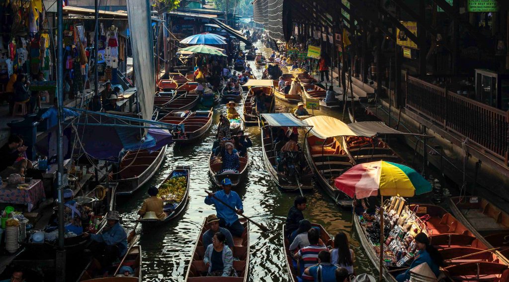 bangkok floating market